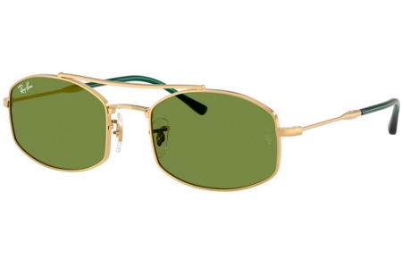 Gafas de Sol - Ray-Ban® - Ray-Ban® RB3719 - 001/4E ARISTA GOLD // GREEN