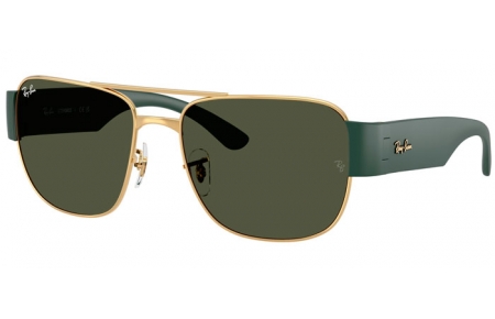 Gafas de Sol - Ray-Ban® - Ray-Ban® RB3756 - 001/31 GOLD // GREEN