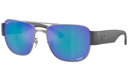 Gafas de Sol - Ray-Ban® - Ray-Ban® RB3756CH - 004/4L GUNMETAL // GREY MIRROR BLUE POLARIZED