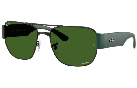 Gafas de Sol - Ray-Ban® - Ray-Ban® RB3756CH - 9269P1 BLACK // DARK GREEN POLARIZED