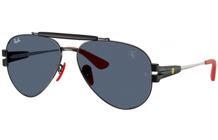 Gafas de Sol - Ray-Ban® - Ray-Ban® RB3762M - F00987  BLACK // DARK GREY