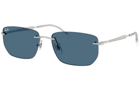 Gafas de Sol - Ray-Ban® - Ray-Ban® RB3768 - 003/80 SILVER // DARK BLUE