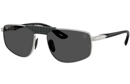 Gafas de Sol - Ray-Ban® - Ray-Ban® RB3776M - F122K8  SILVER // DARK GREY POLARIZED