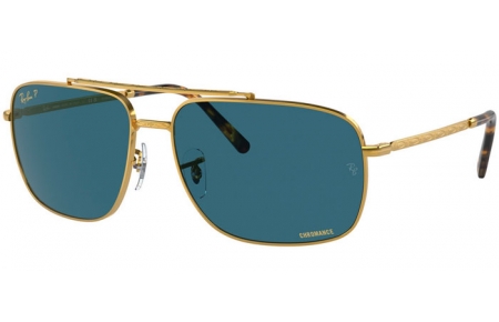 Lunettes de soleil - Ray-Ban® - Ray-Ban® RB3796 - 9196S2  GOLD // BLUE CHROMANCE POLARIZED