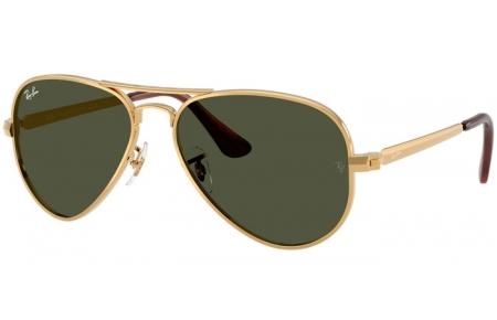 Gafas de Sol - Ray-Ban® - Ray-Ban® RB3925 AVIATOR MAX - 001/31 ARISTA GOLD // GREEN