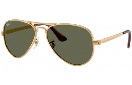 Gafas de Sol - Ray-Ban® - Ray-Ban® RB3925 AVIATOR MAX - 001/58  ARISTA GOLD // GREEN POLARIZED