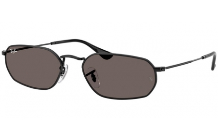 Gafas de Sol - Ray-Ban® - Ray-Ban® RB3947 - 002/B1 BLACK // DARK GREY