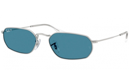 Gafas de Sol - Ray-Ban® - Ray-Ban® RB3947 - 003/S2 SILVER // BLUE POLARIZED