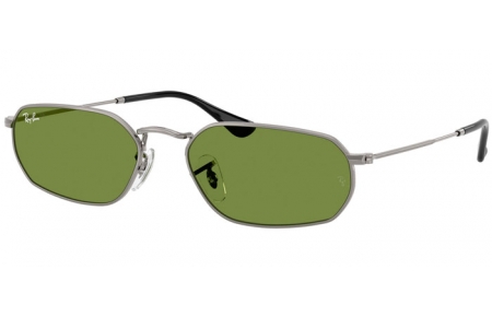 Gafas de Sol - Ray-Ban® - Ray-Ban® RB3947 - 004/4E  GUNMETAL // GREEN