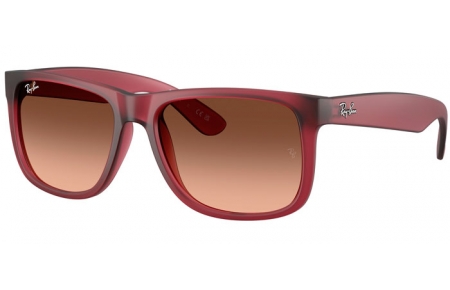 Gafas de Sol - Ray-Ban® - Ray-Ban® RB4165 JUSTIN - 6815A5  RUBBER VIOLET // BROWN GRADIENT PINK