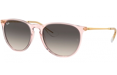 Lunettes de soleil - Ray-Ban® - Ray-Ban® RB4171 ERIKA - 674211  TRANSPARENT PINK // GREY GRADIENT