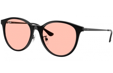 Sunglasses - Ray-Ban® - Ray-Ban® RB4334D - 601/5 BLACK // LIGHT PINK
