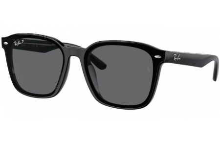 Sunglasses - Ray-Ban® - Ray-Ban® RB4392D - 601/81  BLACK // DARK GREY POLARIZED