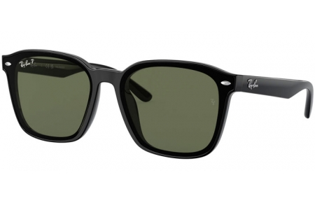 Lunettes de soleil - Ray-Ban® - Ray-Ban® RB4392D - 601/9A BLACK // DARK GREEN POLARIZED