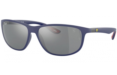 Sunglasses - Ray-Ban® - Ray-Ban® RB4394M - F6046G BLUE // GREY MIRROR