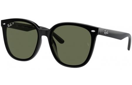 Sunglasses - Ray-Ban® - Ray-Ban® RB4423D - 601/9A BLACK // DARK GREEN POLARIZED