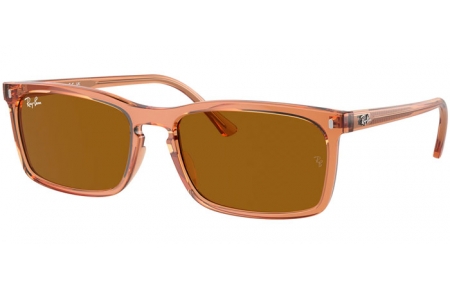 Lunettes de soleil - Ray-Ban® - Ray-Ban® RB4435 - 676433  TRANSPARENT BROWN // BROWN