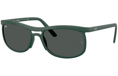 Lunettes de soleil - Ray-Ban® - Ray-Ban® RB4452 - 601687  SAND GREEN // DARK GREY