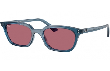 Gafas de Sol - Ray-Ban® - Ray-Ban® RB4456 ZAYA - 68121A  TRANSPARENT BLUE // VIOLET