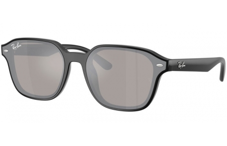 Gafas de Sol - Ray-Ban® - Ray-Ban® RB4458D - 601/6V BLACK // LIGHT GREY MIRROR SILVER