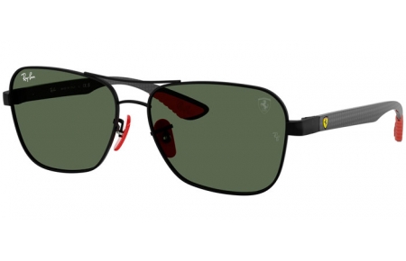 Gafas de Sol - Ray-Ban® - Ray-Ban® RB8336M - F00271  MATTE BLACK // DARK GREEN