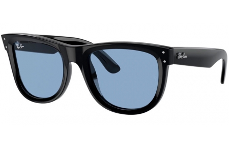 Sunglasses - Ray-Ban® - Ray-Ban® RBR0502S WAYFARER REVERSE - 667772  BLACK // LIGHT BLUE