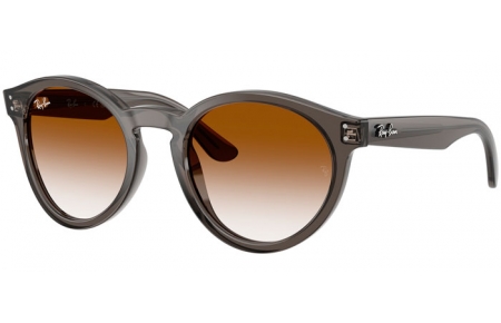 Gafas de Sol - Ray-Ban® - Ray-Ban® RBR0505S 2180 REVERSE - 6707CB  TRANSPARENT DARK GREY // BROWN GRADIENT