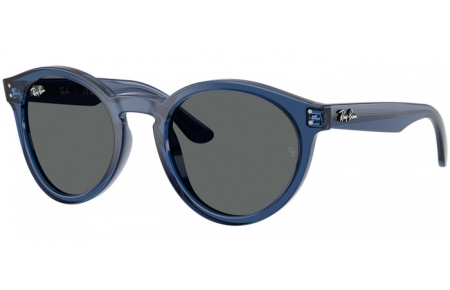 Gafas de Sol - Ray-Ban® - Ray-Ban® RBR0505S 2180 REVERSE - 6708GR  TRANSPARENT NAVY BLUE // DARK GREY