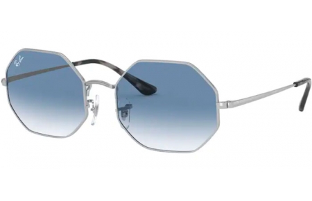 Gafas de Sol - Ray-Ban® - Ray-Ban® RB1972 OCTAGON - 91493F SILVER // CLEAR BLUE GRADIENT