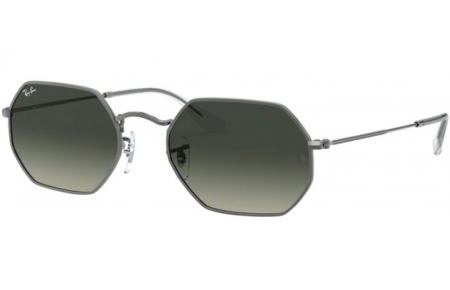 Sunglasses - Ray-Ban® - Ray-Ban® RB3556N OCTAGONAL - 004/71 GUNMETAL // DARK GREY GRADIENT