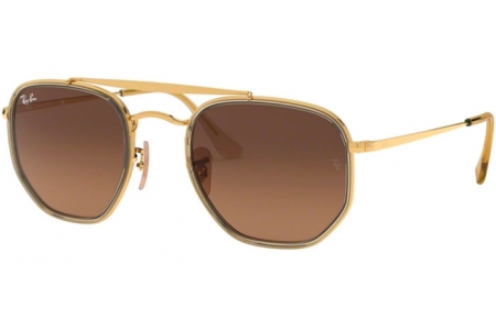 Gafas de Sol - Ray-Ban® - Ray-Ban® RB3648M MARSHAL II - 912443 GOLD // BROWN GREY GRADIENT