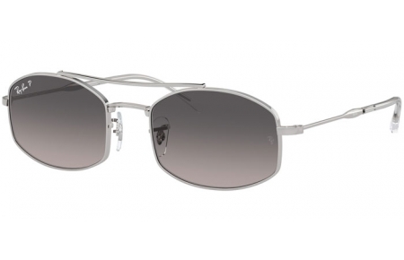Lunettes de soleil - Ray-Ban® - Ray-Ban® RB3719 - 003/M3  SILVER // GREY GRADIENT POLARIZED