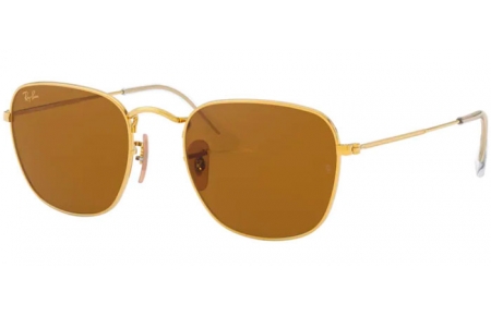 Lunettes de soleil - Ray-Ban® - Ray-Ban® RB3857 FRANK - 919633 LEGEND GOLD // BROWN