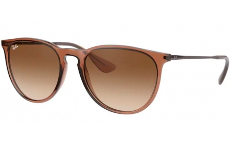 Gafas de Sol - Ray-Ban® - Ray-Ban® RB4171 ERIKA - 651413 TRANSPARENT LIGHT BROWN // BROWN GRADIENT DARK BROWN