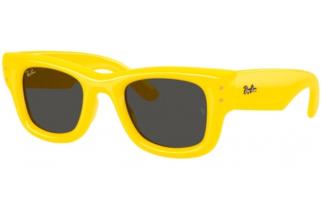 Gafas de Sol - Ray-Ban® - Ray-Ban® RB4940 WAYFARER PUFFER - 683087  YELLOW // DARK GREY