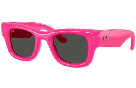Gafas de Sol - Ray-Ban® - Ray-Ban® RB4940 WAYFARER PUFFER - 683287  FUCHSIA // DARK GREY