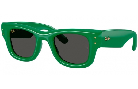Sunglasses - Ray-Ban® - Ray-Ban® RB4940 WAYFARER PUFFER - 683487  GREEN // DARK GREY
