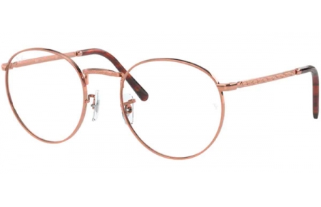 Lunettes de vue - Ray-Ban® - RX3637V NEW ROUND - 3094 ROSE GOLD