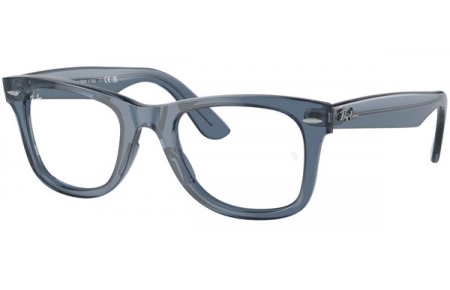 Frames - Ray-Ban® - RX4340V - 8223  DARK BLUE TRANSPARENT