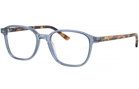 Lunettes de vue - Ray-Ban® - RX5393 LEONARD - 8228  BLUE TRANSPARENT