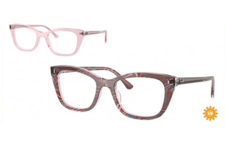 Monturas - Ray-Ban® - RX5433 - 8292  PHOTOCROMIC VIOLET WITH WAVES