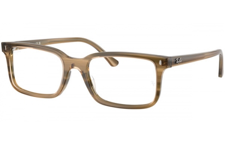 Monturas - Ray-Ban® - RX5445 - 8454  STRIPED GREEN