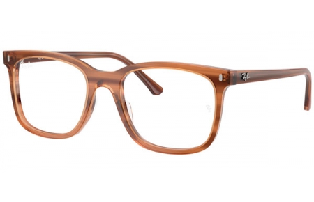 Monturas - Ray-Ban® - RX5446 - 8455  STRIPED BROWN