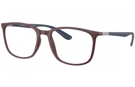 Lunettes de vue - Ray-Ban® - RX7199 - 8444  MATTE DARK VIOLET