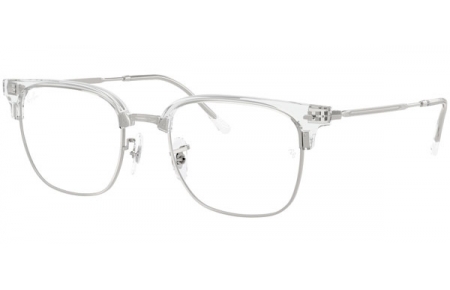 Monturas - Ray-Ban® - RX7216 NEW CLUBMASTER - 2001  TRANSPARENT ON SILVER