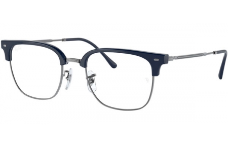 Lunettes de vue - Ray-Ban® - RX7216 NEW CLUBMASTER - 8210 BLUE ON GUNMETAL