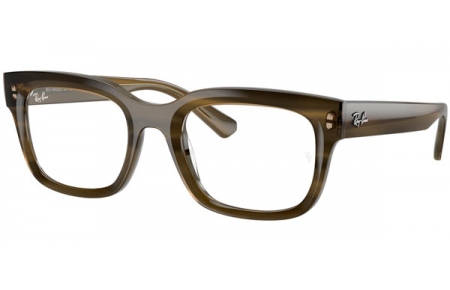 Monturas - Ray-Ban® - RX7217 CHAD - 8468  STRIPED GREEN
