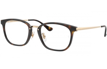 Monturas - Ray-Ban® - RX7247D - 8472  HAVANA ON PALE GOLD