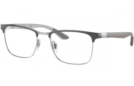 Lunettes de vue - Ray-Ban® - RX8421 - 3125 GREY ON SILVER