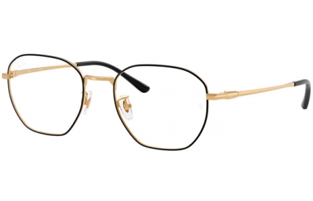Frames - Ray-Ban® - RX8777D - 1250  BLACK ON GOLD